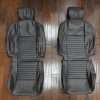 Ford Thunderbird leather seat interior kit - Black - Front seat leather upholstery
