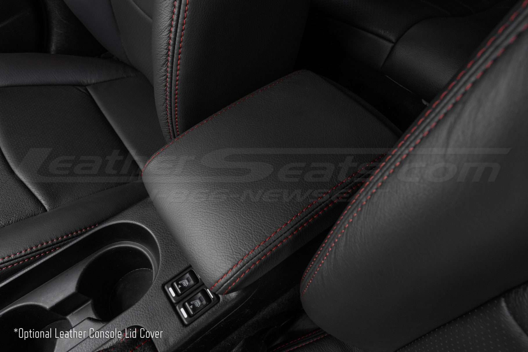 Optional Leather Console Lid Cover for Subaru Impreza WRX Sedan