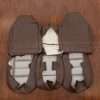 2004-2010 Ford Superduty leather seat interior kit - Coffee/Adobe - Front seat upholstey flipped