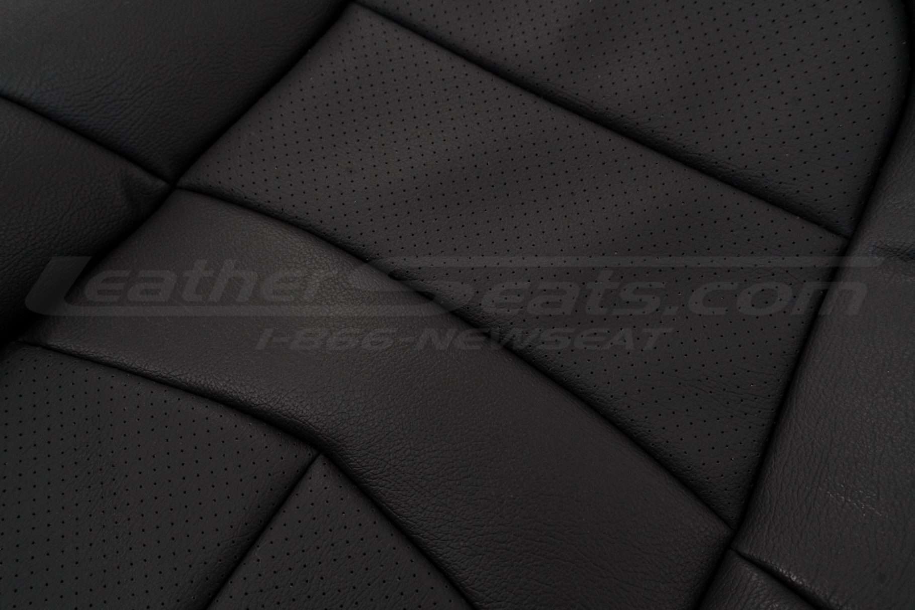 Perforated Body section of ford lightning leather backrest uphosltery