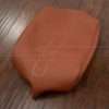 2008-2009 Hummer H2 aftermarket leather console lid cover in mitt brown