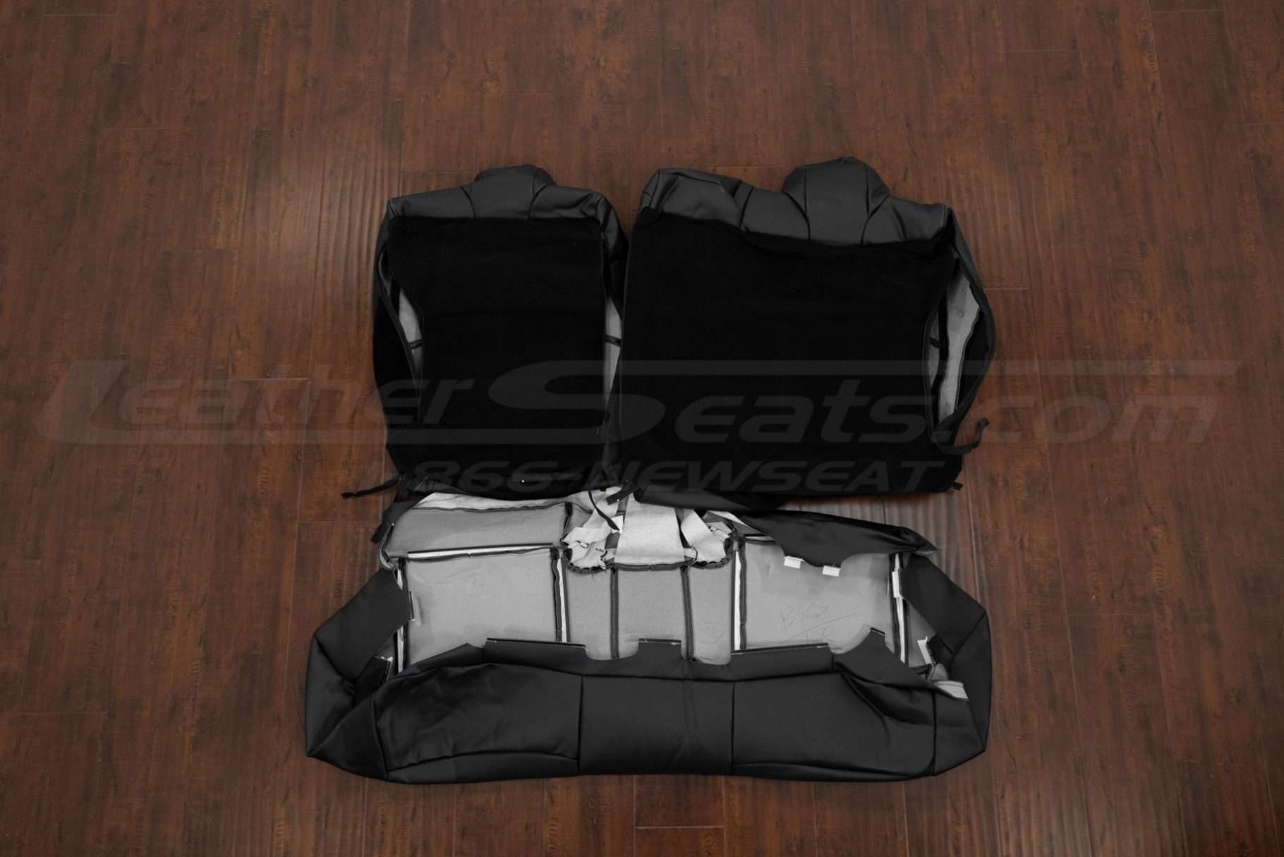 Rear seat toyota corolla leather chair cover flipped