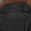 Upper section of leather backrest upholstery for toyota corolla