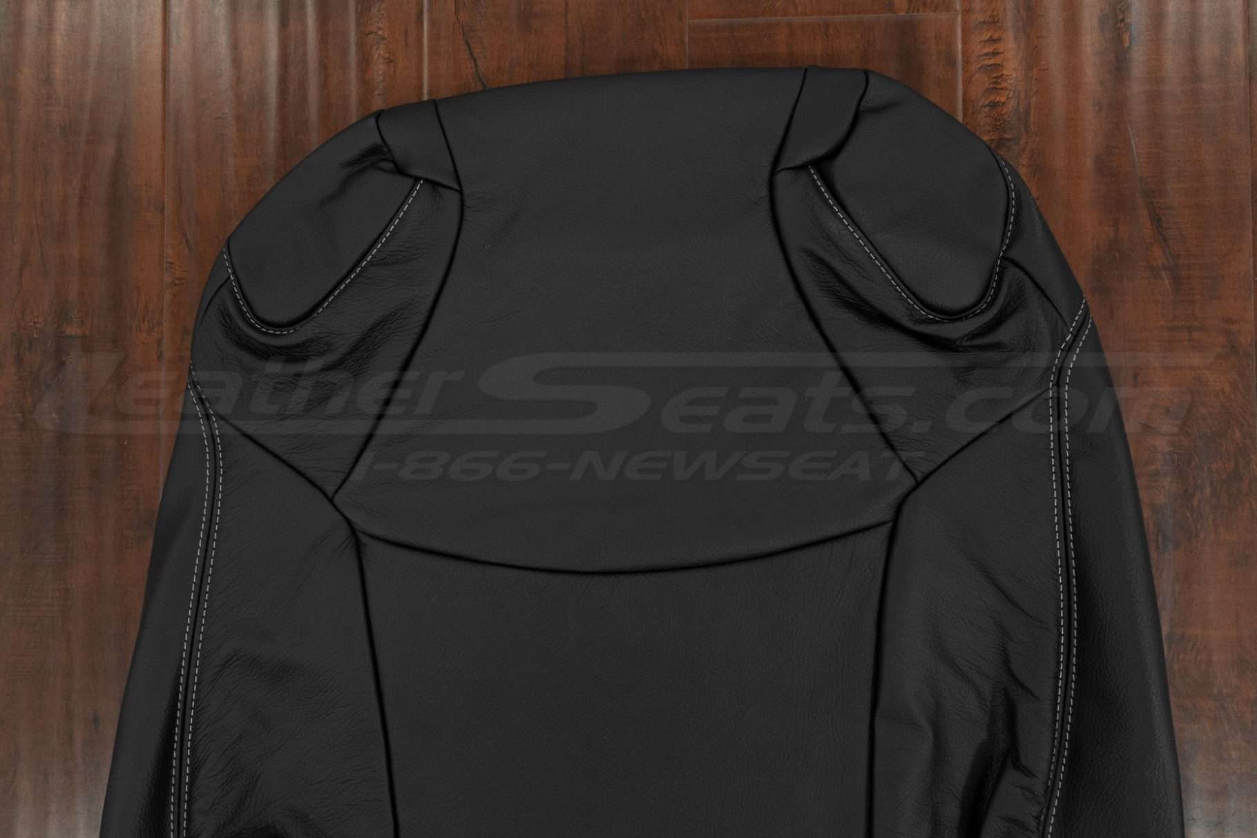 Upper section of leather backrest upholstery for toyota corolla