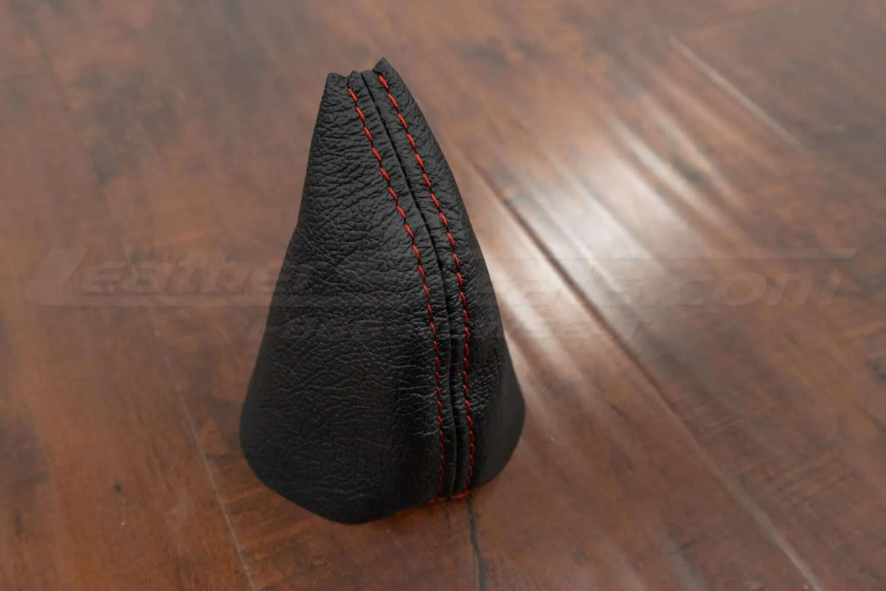 Black jeep emergency brake leather cover