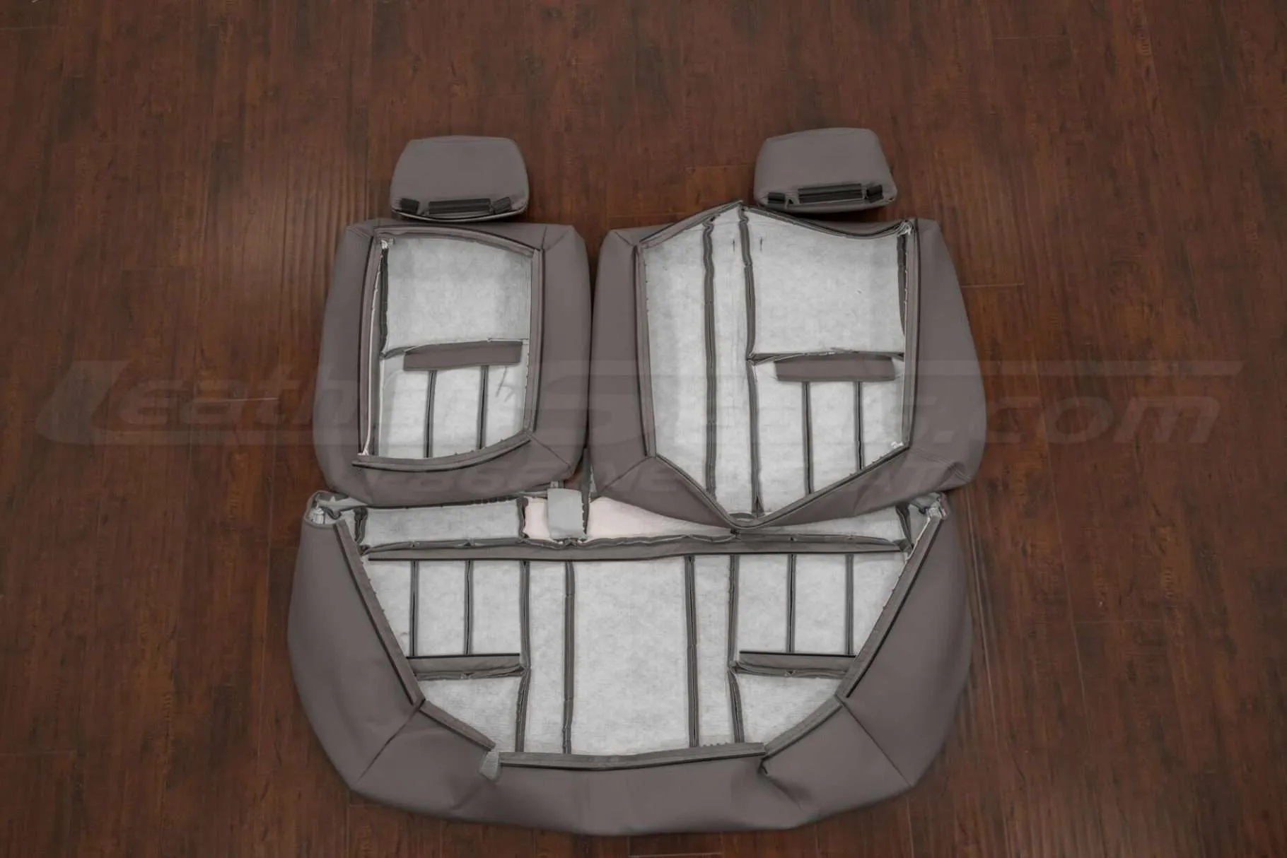 Tacoma rear seat upholstery kit flipped