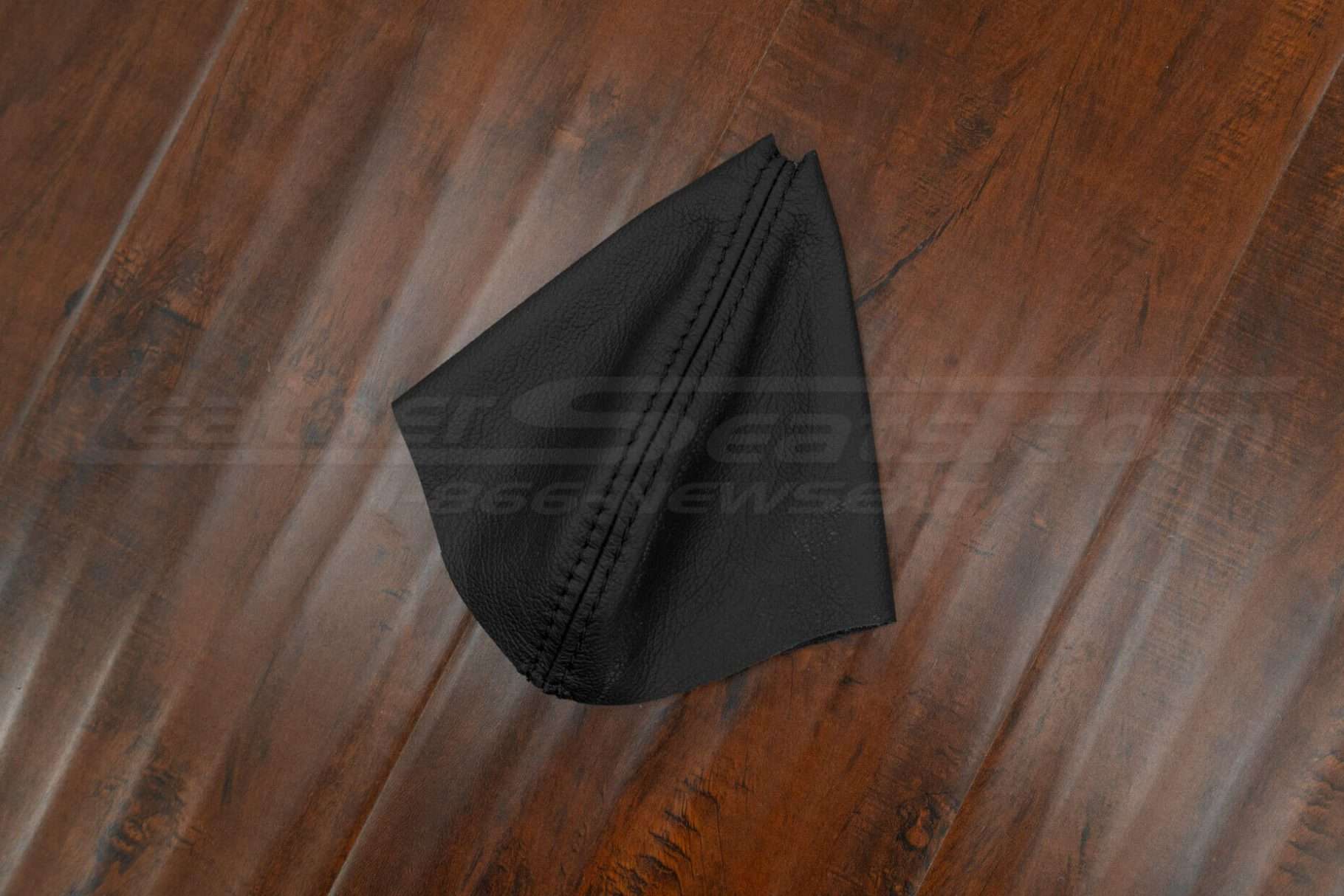 aftermarket leather e brake boot in black for acura tl