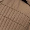Perforated Insert close-up on C5 corvette leather seats