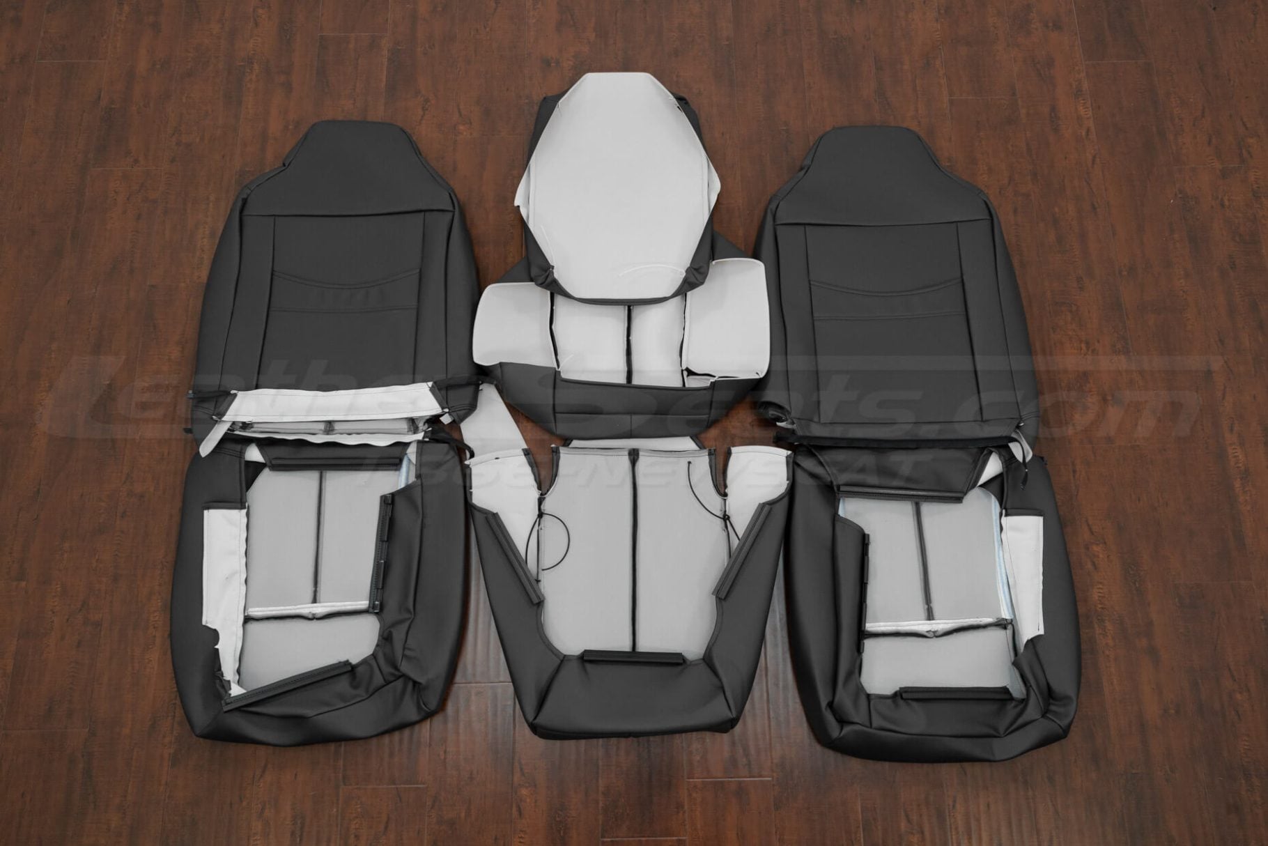 Dodge Ram Reg Cab front seat upholstery flipped