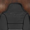 Headrest section of dodge ram backrest cover