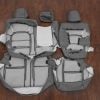 Honda pilot light grey lmiddle row upholstery flipped