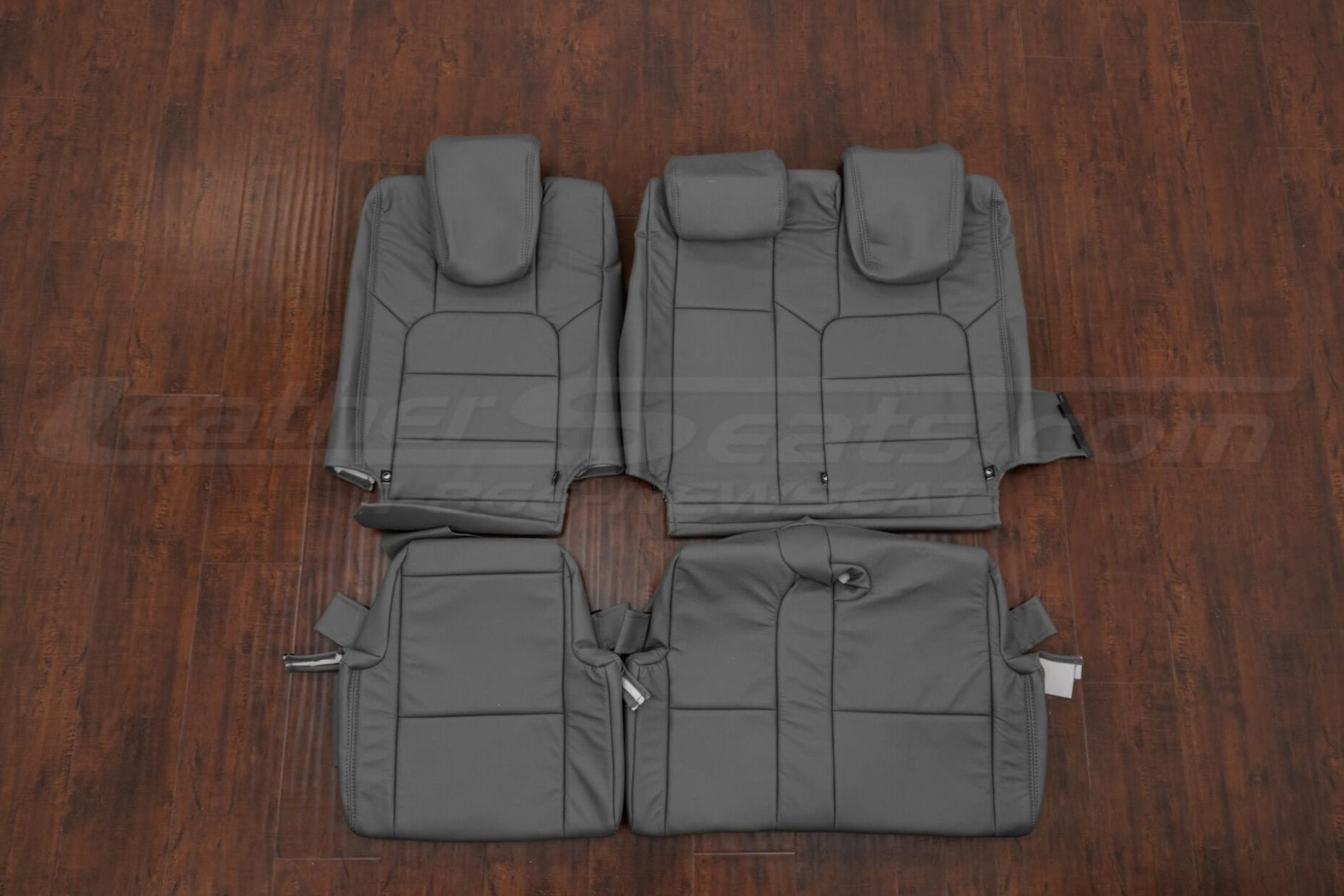 Honda Pilot third row leather seat kit - light grey