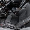 Mojava Hex black alcantara body section