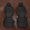 2013-2017 Honda Accord EX leather seat covers in black- front seat cvers