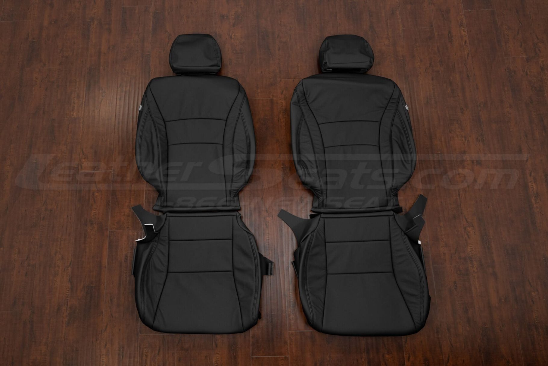 2013-2017 Honda Accord EX leather seat covers in black- front seat cvers