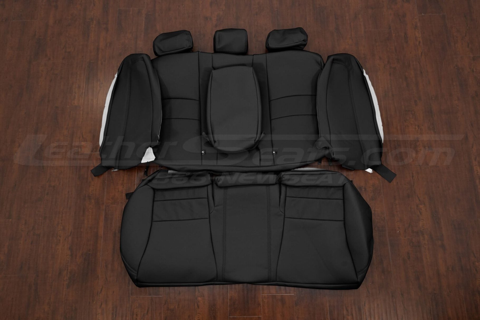2013-2017 Honda accord sedan rear seat leather covers in black