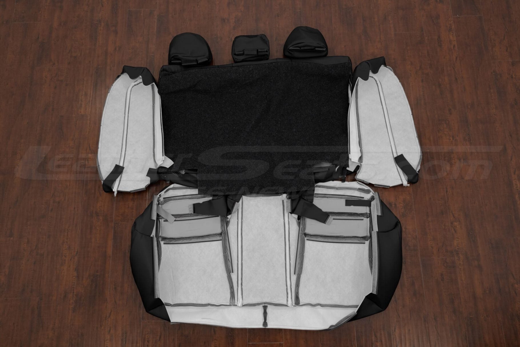 Back of Honda Accord EX rear seat covers