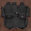 2020-2025 Subaru Outback aftermarket elather seat interior kit - Black - rear seat upholstery with bolsters