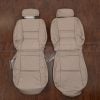 1994-1997 Toyota Landcruiser premium leather seat covers in adobe - front seat upholstery