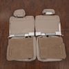 1994-1997 Toyota Landcruiser Leather Seat Upholstery Kit - Adobe - Middle seats flipped