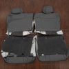 Midde row light grey landcruiser upholstery flipped