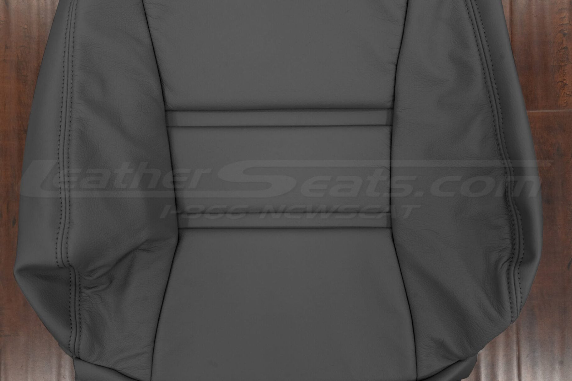 Toyota Landcruiser insert section of aftermarket backrest upholstery