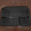 2000-2007 Ford F-250 black leather seats - rear seat upholstery