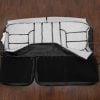 Ford F-350 rear seat leather covers flipped
