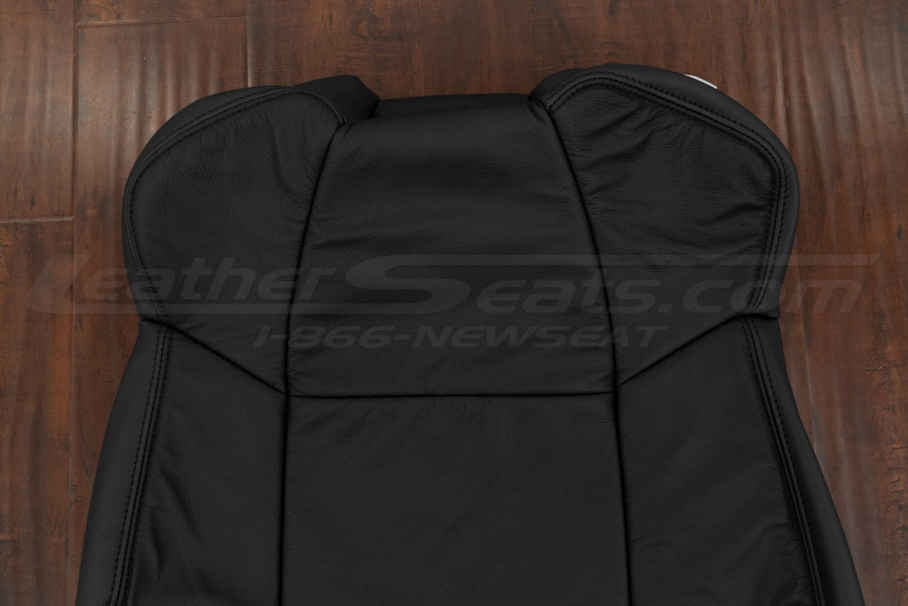 Upper section of Ford F-250 leather backrest