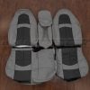 1999-2004 Ford F-150 Lightning custom leather seat interior kit - Stone/Blac- Front seat upholstery