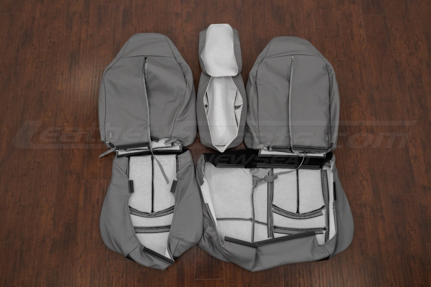 Ford Lightning front seat upholstery flipped