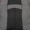 Black Body section of Ford F-150 Lightning Backrest upholstery