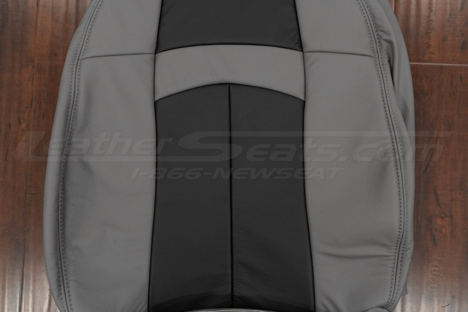 Black Body section of Ford F-150 Lightning Backrest upholstery