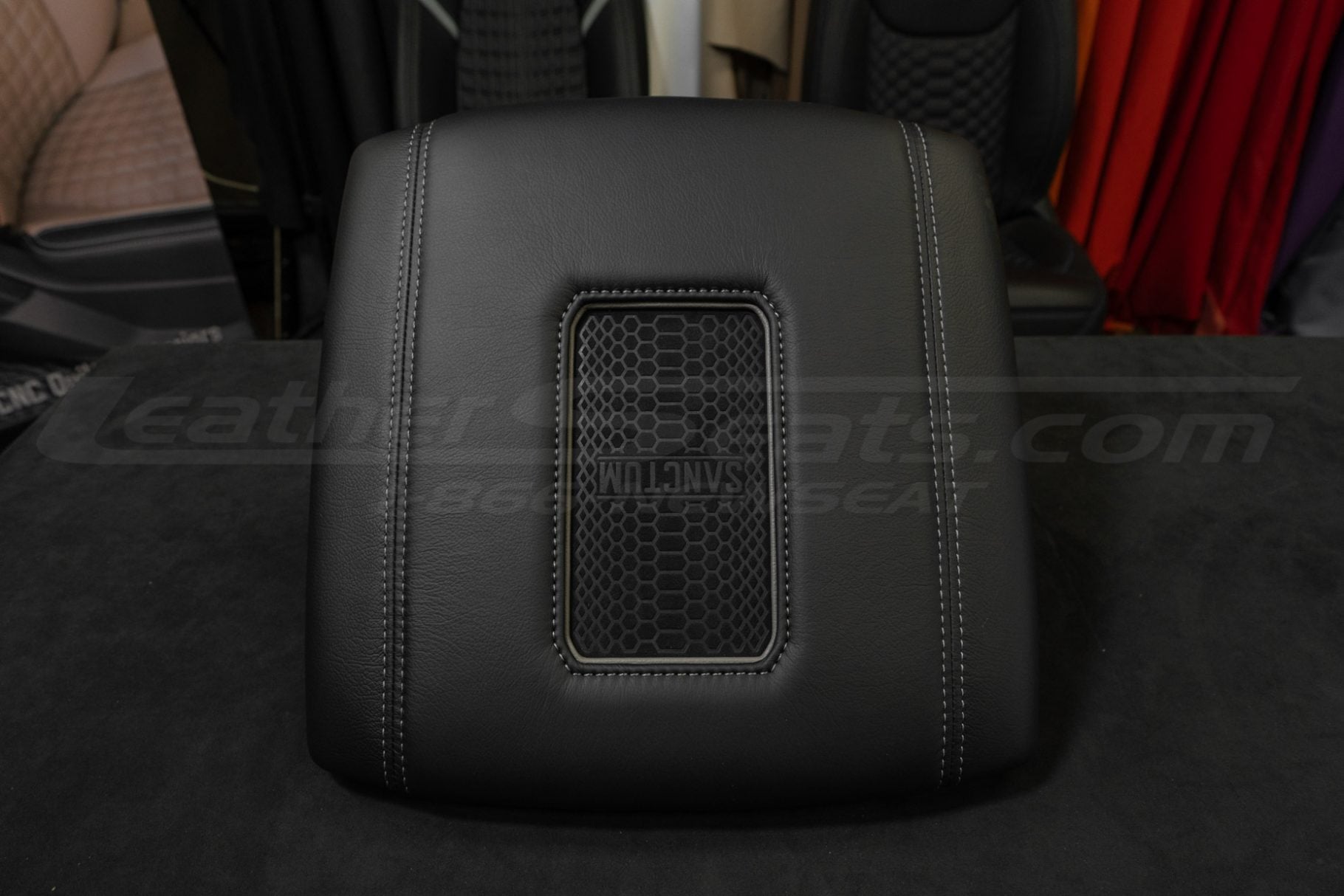 2019-2025 Dodge Ram aftermarket phone charging center console lid