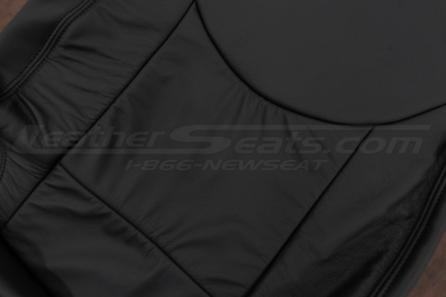 Hyundai elantra sedan black leather texture