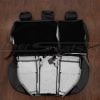 2020-2025 Kia Soul Rear seat leather uphosltery flipped with black carpet