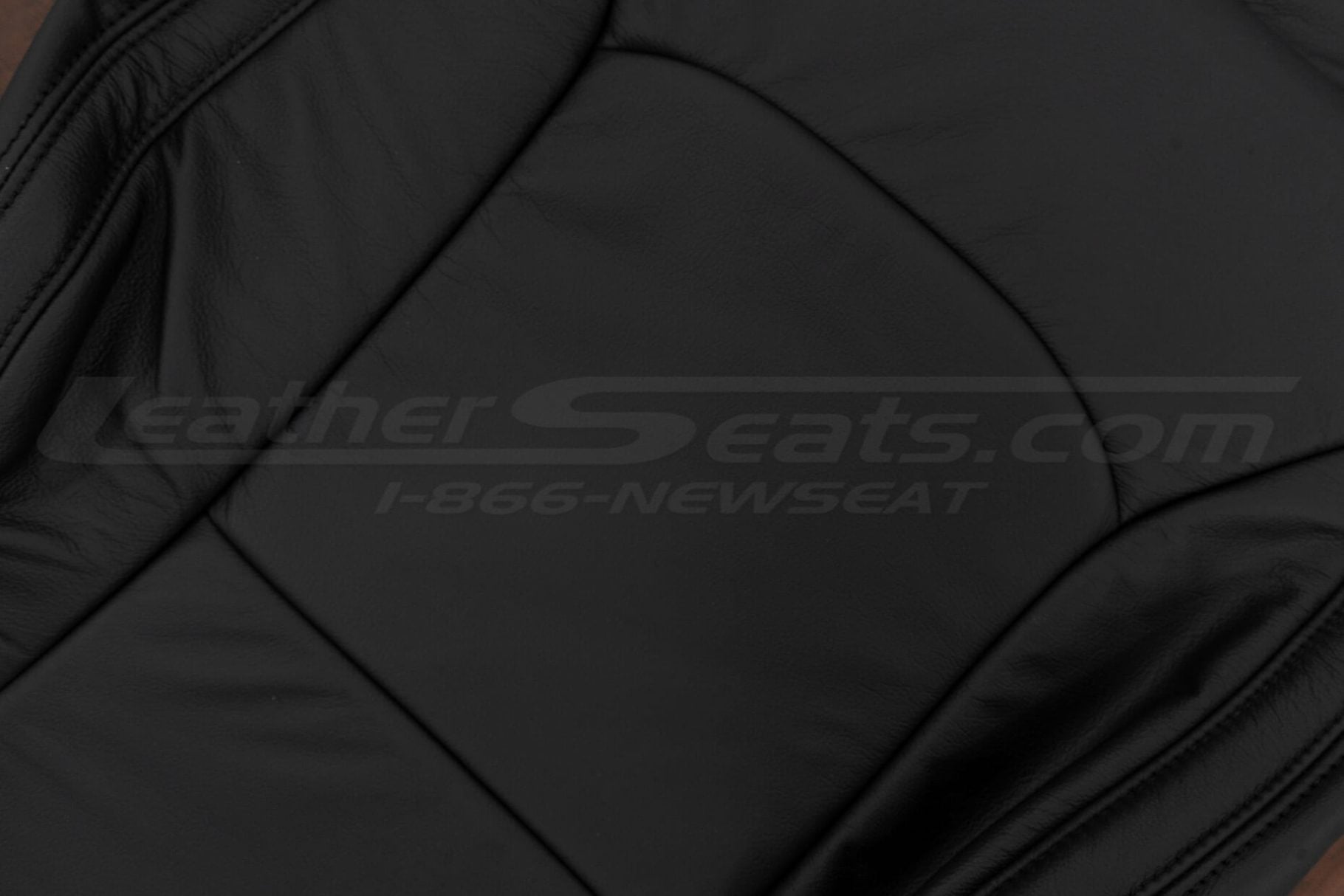 KKia soul black backrest leather texture
