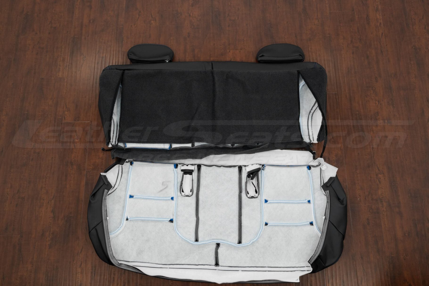 Rear seat upholstery flipped for chevrolet tahoe