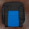 Chevrolet Tahoe custom two-tone leather backrest upholstery