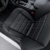 Black leather seat cushion for range ranger