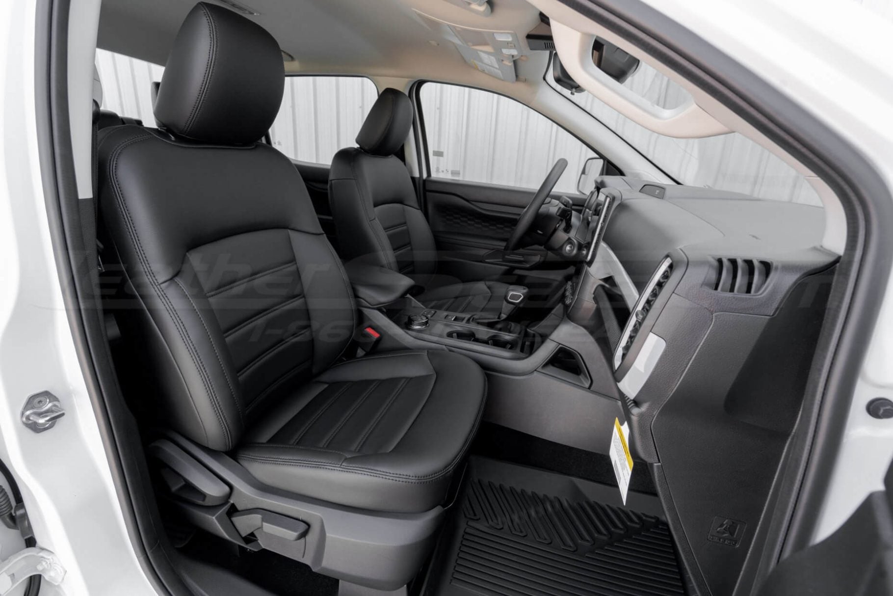 Passenger leather seats installed for Ford Ranger truck