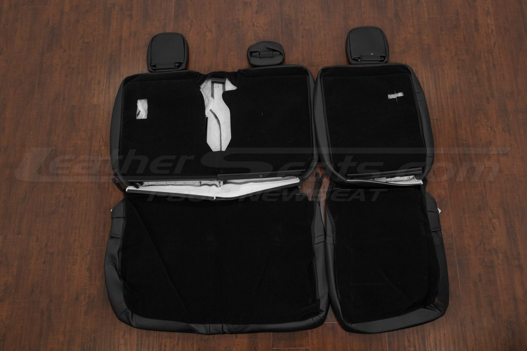 5th Gen Superduty leather upholstery flipped