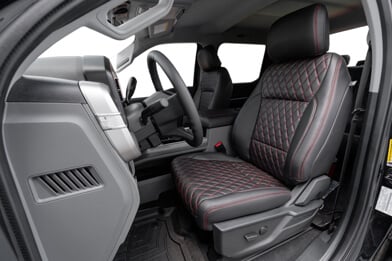 2023-2025 Ford Superduty Diamond Quilted Leather Seat Kit - Featured