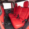 Installed Bright Red Jeep JT Gladiator / JL Wrangler rear leather seats
