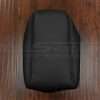 top-down view of dodge charger leather console lid cover