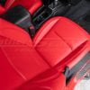Bright Red leather seat cushion for jeep jt gladiator