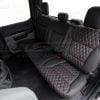Ford Superduty diamond leather seat covers - rear seats installed