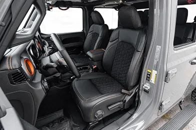 2020-2025 Jeep Gladiator/Wrangler bespoke leather seat interior kit - featured image