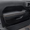 Optional leather door armrest covers for jeep wrangler and jeep gladiator