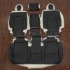 Rear seat leather uphosltery kit for tesla model y